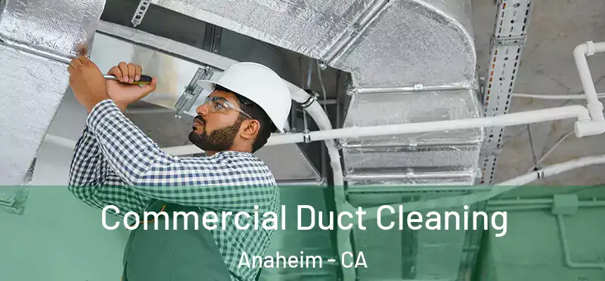 Commercial Duct Cleaning Anaheim - CA